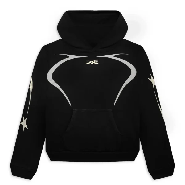 Black-Hellstar Sports Jet Hoodie