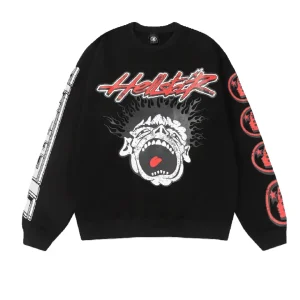 Black-Hellstar Studios Records Sweater