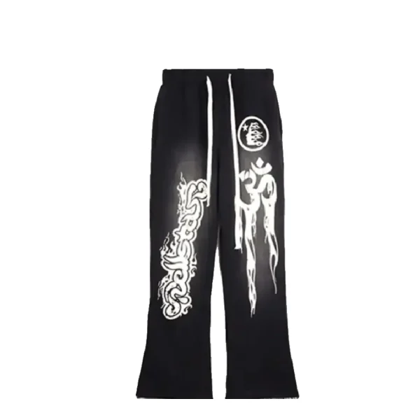 Black-Hellstar Studios Records Yoga Tracksuit