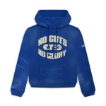 Blue-Hellstar No Guts No Glory! Hoodie