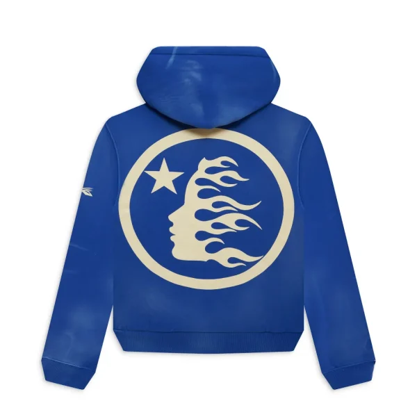 Blue-Hellstar No Guts No Glory! Hoodie