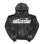 Gray-Hellstar Uniform Hoodie For Mens