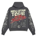 Grey Hellstar Studios Hoodie