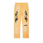 Yellow-Hellstar Sports Sweatpants